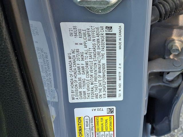 2022 Honda Civic Sedan Sport