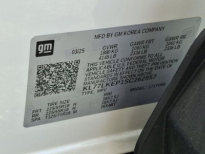 2025 Chevrolet Trax ACTIV