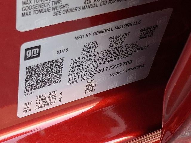 2026 GMC Sierra 1500 AT4