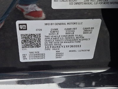 2026 GMC Sierra 2500 HD Denali Ultimate