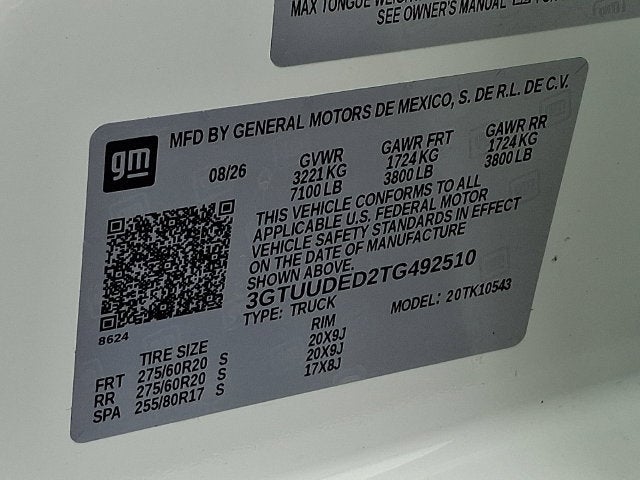 2026 GMC Sierra 1500 SLT