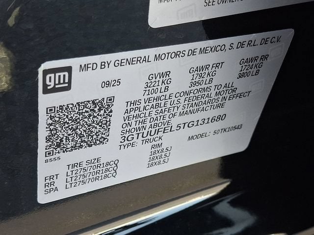 2026 GMC Sierra 1500 AT4X