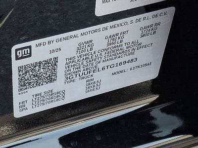 2026 GMC Sierra 1500 AT4X