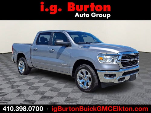 2022 RAM 1500 Big Horn Crew Cab 4x4 5'7" Box