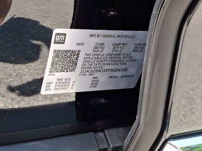 2026 GMC Yukon Elevation