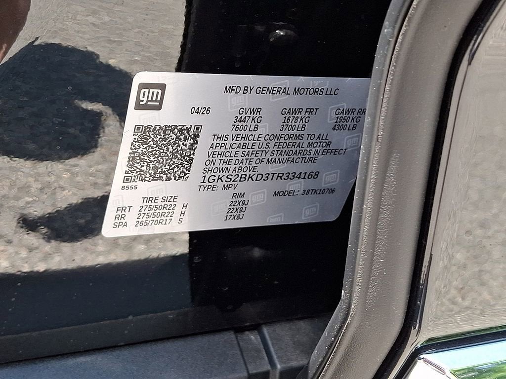 2026 GMC Yukon Elevation