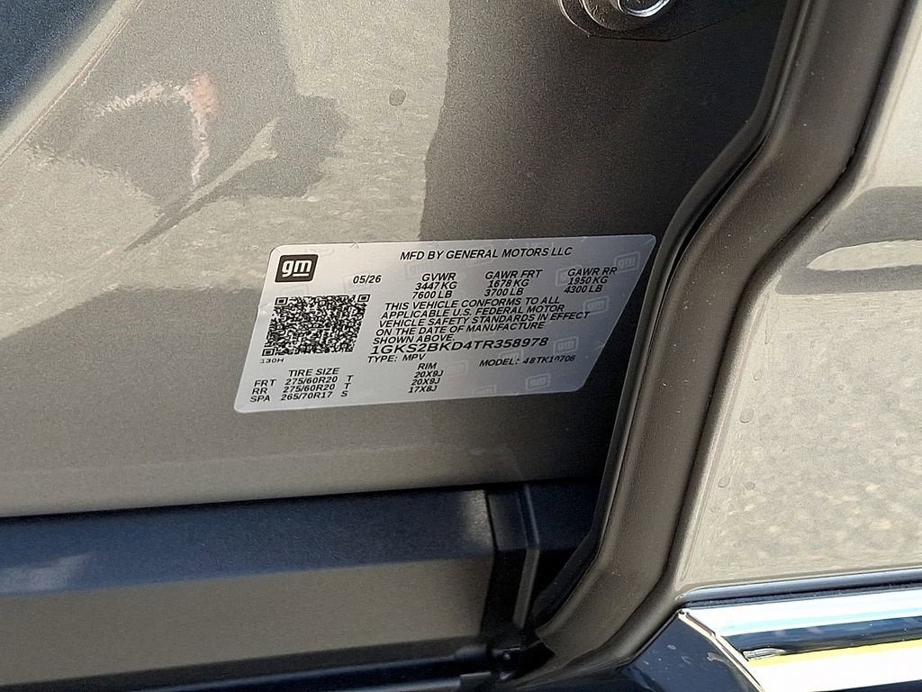 2026 GMC Yukon Elevation