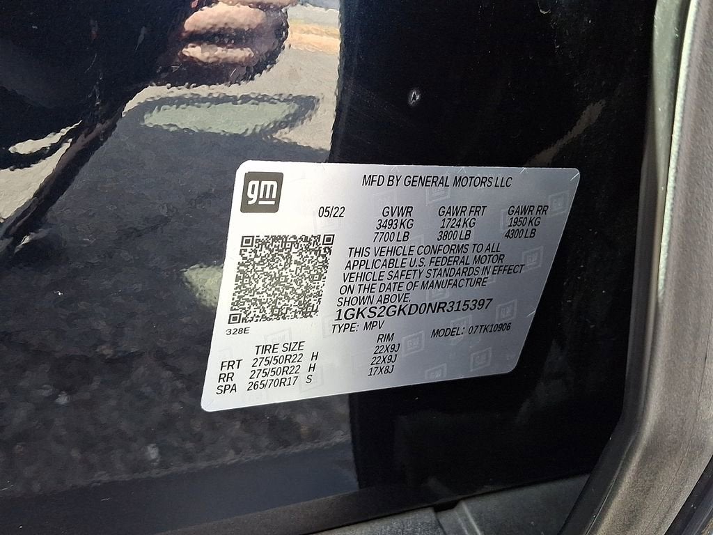 2022 GMC Yukon XL SLT