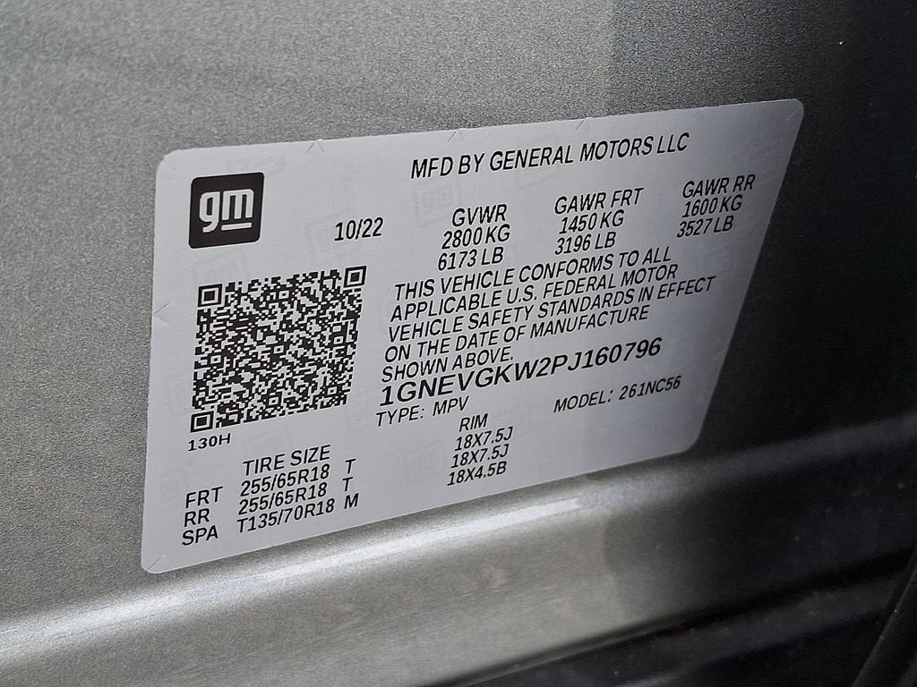 2023 Chevrolet Traverse LT Cloth
