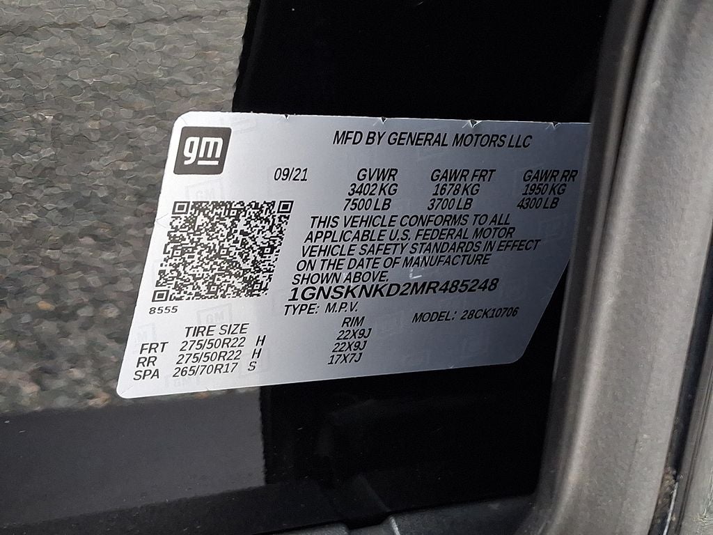 2021 Chevrolet Tahoe LT