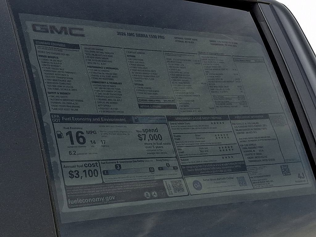 2026 GMC Sierra 1500 Pro