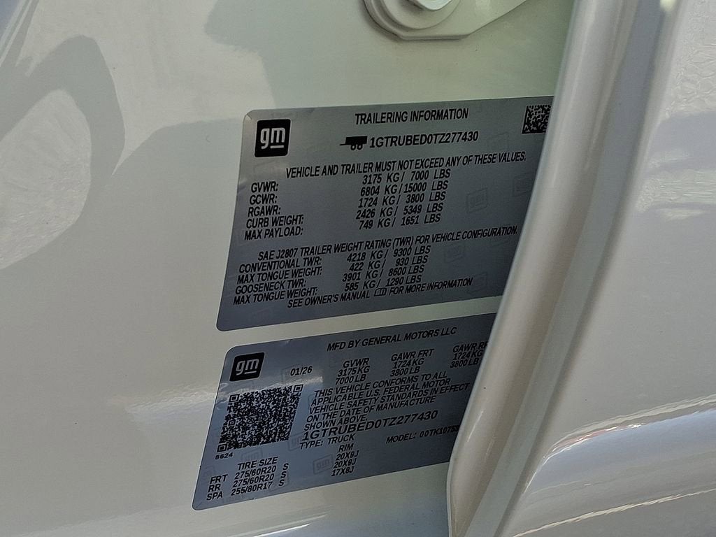 2026 GMC Sierra 1500 SLE