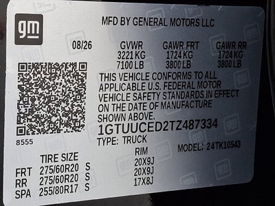 2026 GMC Sierra 1500 Elevation