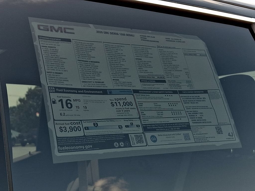 2026 GMC Sierra 1500 Denali
