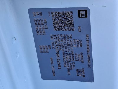 2024 GMC Savana 2500 Work Van