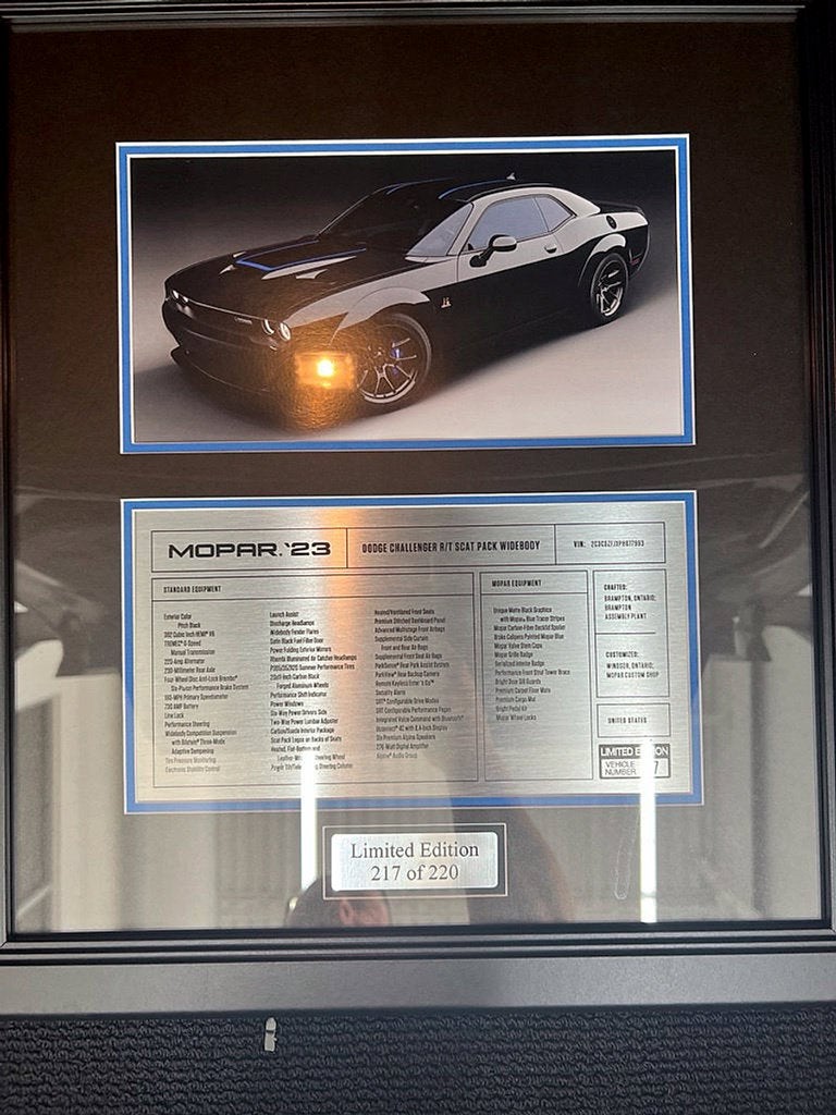 2023 Dodge Challenger R/T Scat Pack Widebody