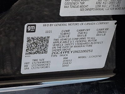 2022 Chevrolet Silverado 2500 HD LTZ