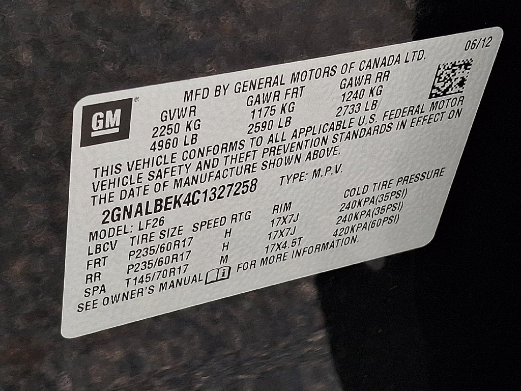 2012 Chevrolet Equinox LS