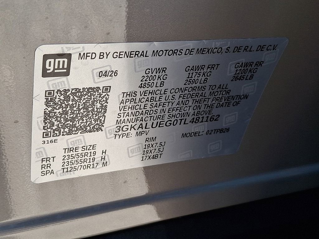 2026 GMC Terrain Elevation