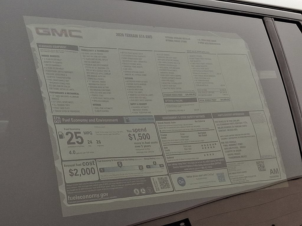 2026 GMC Terrain AT4
