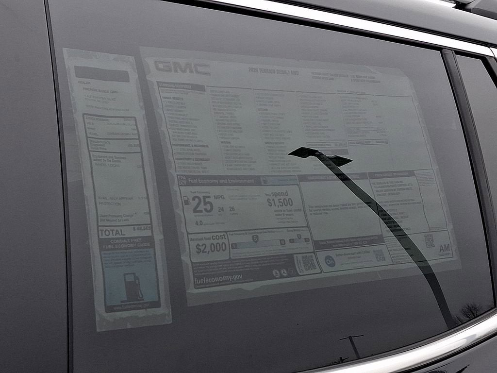 2026 GMC Terrain Denali