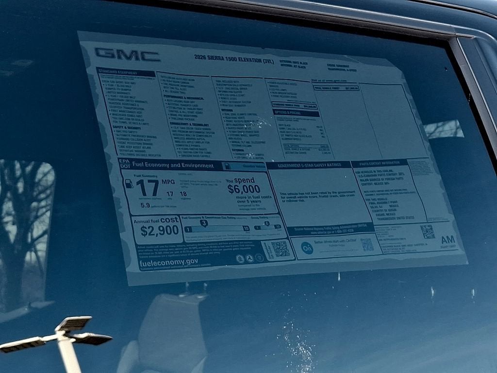 2026 GMC Sierra 1500 Elevation