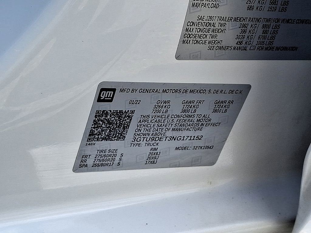 2022 GMC Sierra 1500 Limited SLT