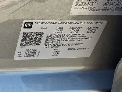 2026 GMC Sierra 1500 Elevation