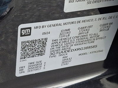 2024 GMC Sierra 1500 SLT