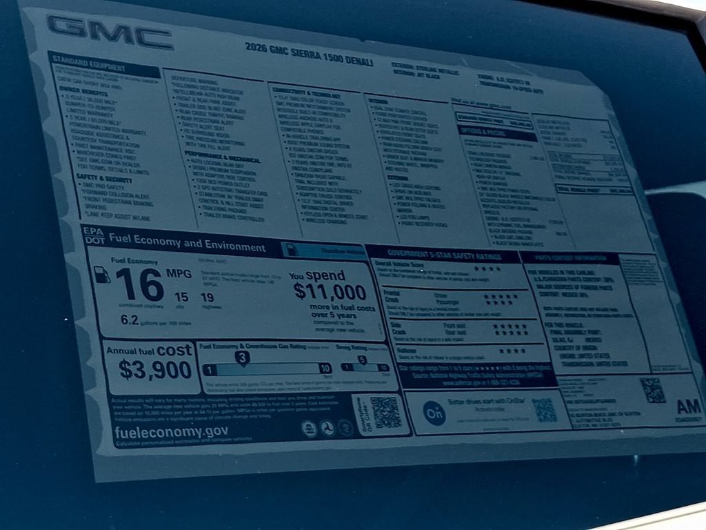 2026 GMC Sierra 1500 Denali
