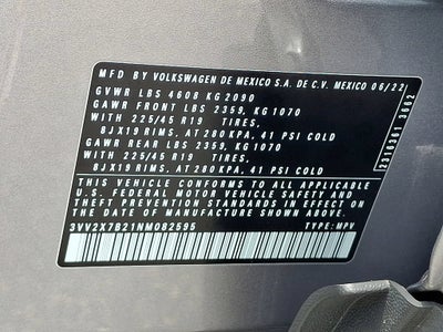2022 Volkswagen Taos 1.5T SEL