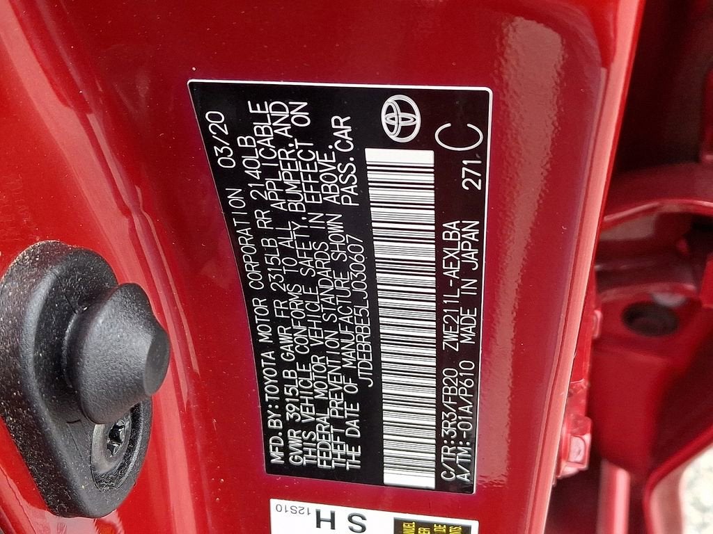 2020 Toyota Corolla Hybrid LE