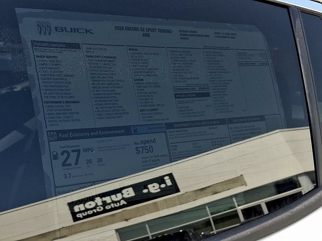 2026 Buick Encore GX Sport Touring