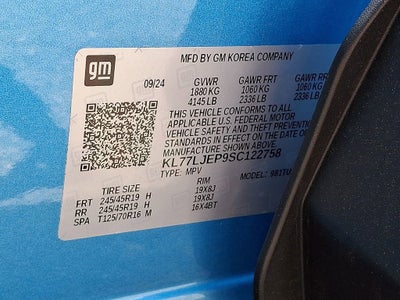 2025 Chevrolet Trax 2RS