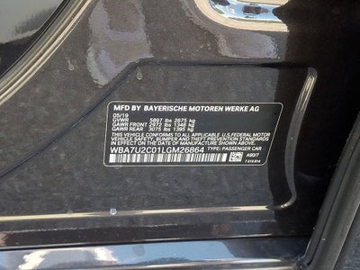 2020 BMW 750i xDrive