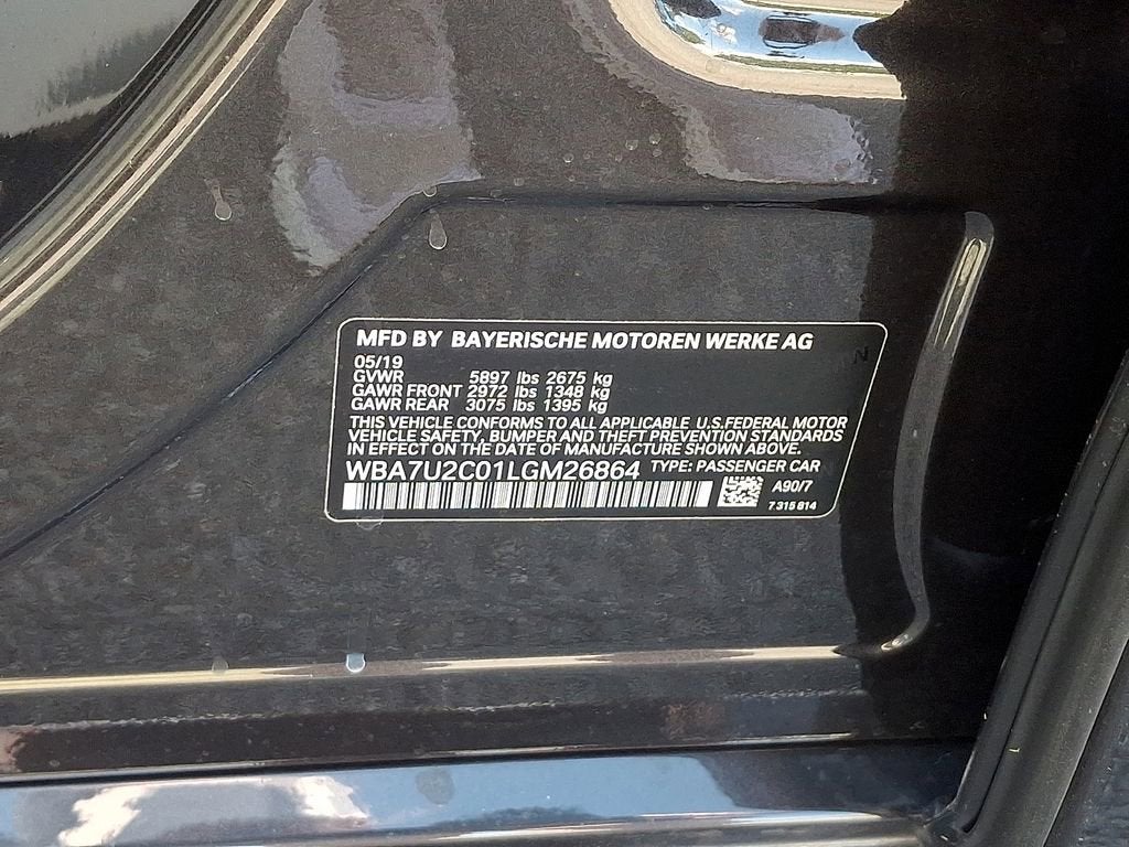 2020 BMW 750i xDrive