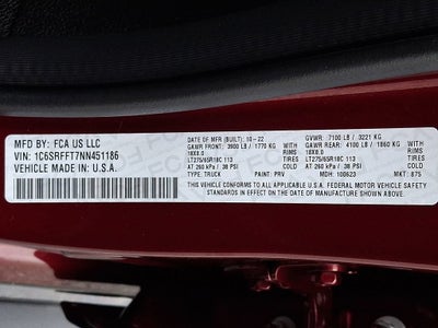 2022 RAM 1500 Big Horn