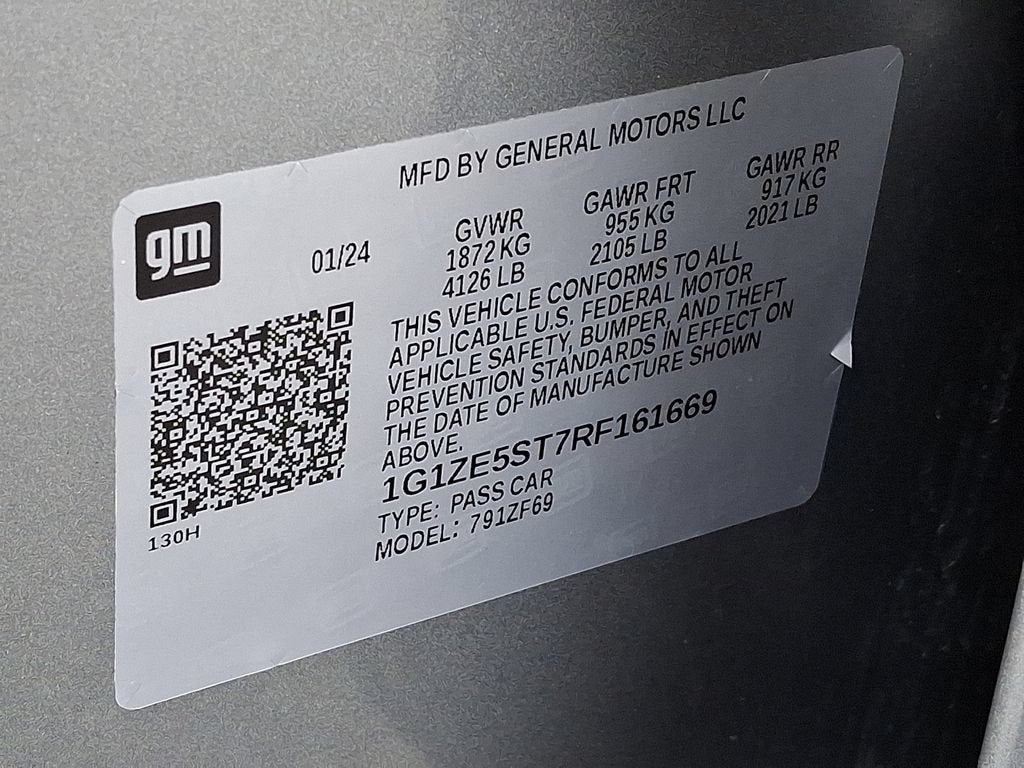 2024 Chevrolet Malibu 2LT