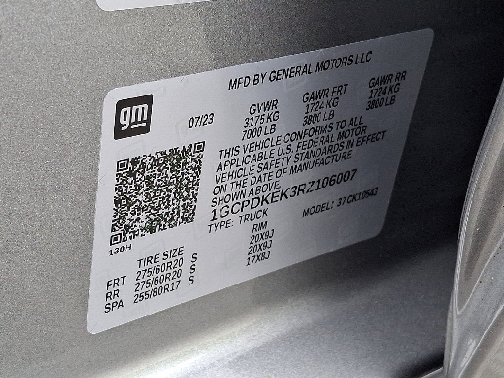 2024 Chevrolet Silverado 1500 LT (2FL)