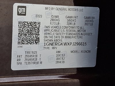 2023 Chevrolet Traverse LT Cloth