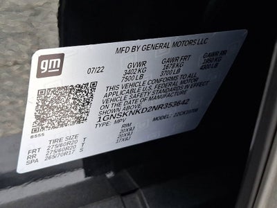 2022 Chevrolet Tahoe LT