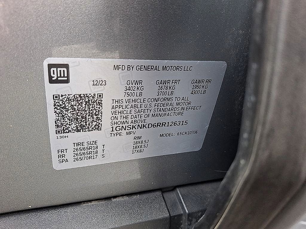 2024 Chevrolet Tahoe LT