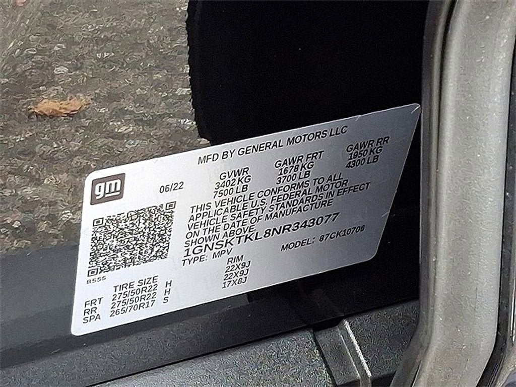 2022 Chevrolet Tahoe High Country