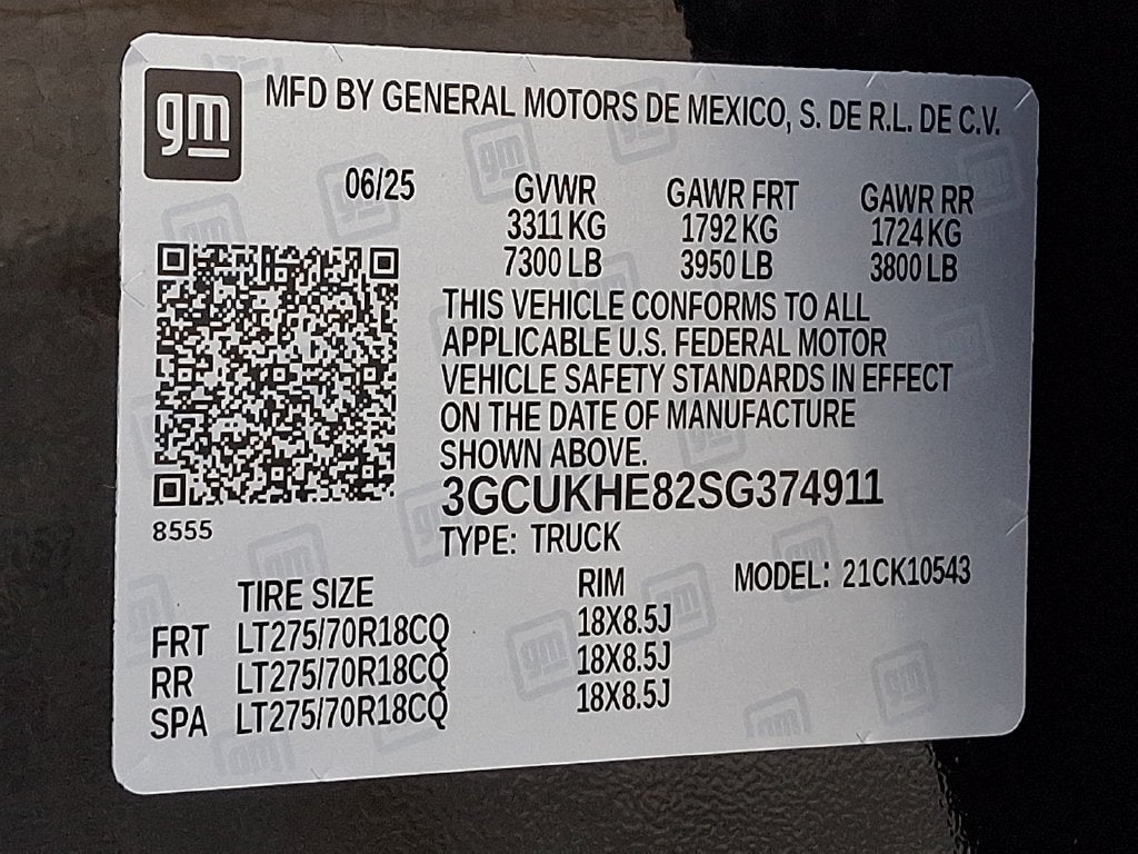 2025 Chevrolet Silverado 1500 ZR2