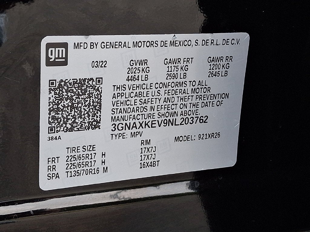 2022 Chevrolet Equinox LT