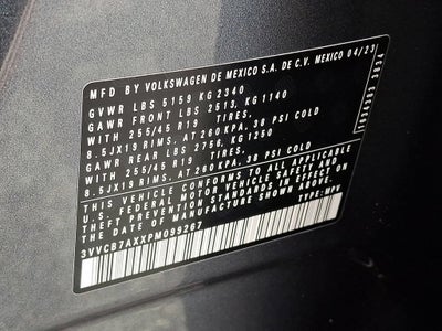 2023 Volkswagen Tiguan 2.0T SE R-Line Black