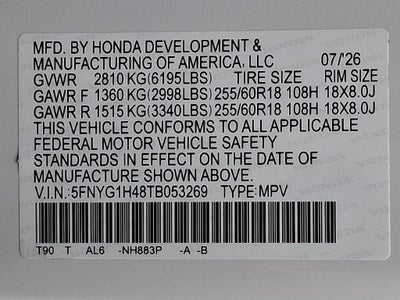 2026 Honda Pilot EX-L