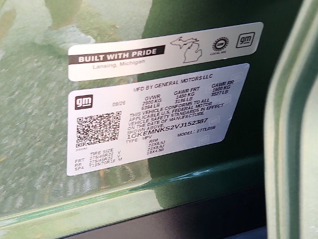 2027 GMC Acadia Elevation