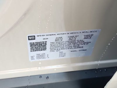 2027 GMC Terrain Elevation
