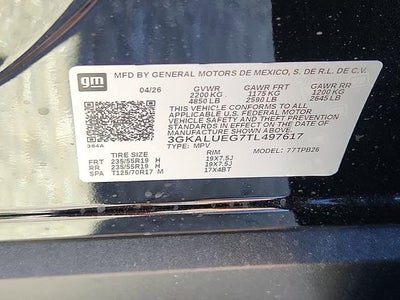 2026 GMC Terrain Elevation